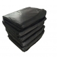 50 pcs 90x105cm Supplies 0.03mm Extra Large Black Garbage Bag Rubbish PE Bag Waste Storage Packaging